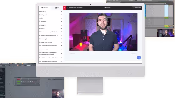 Platforma z nagranymi lekcjami
